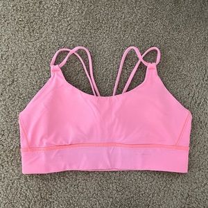Lululemon Pink Sports Bra